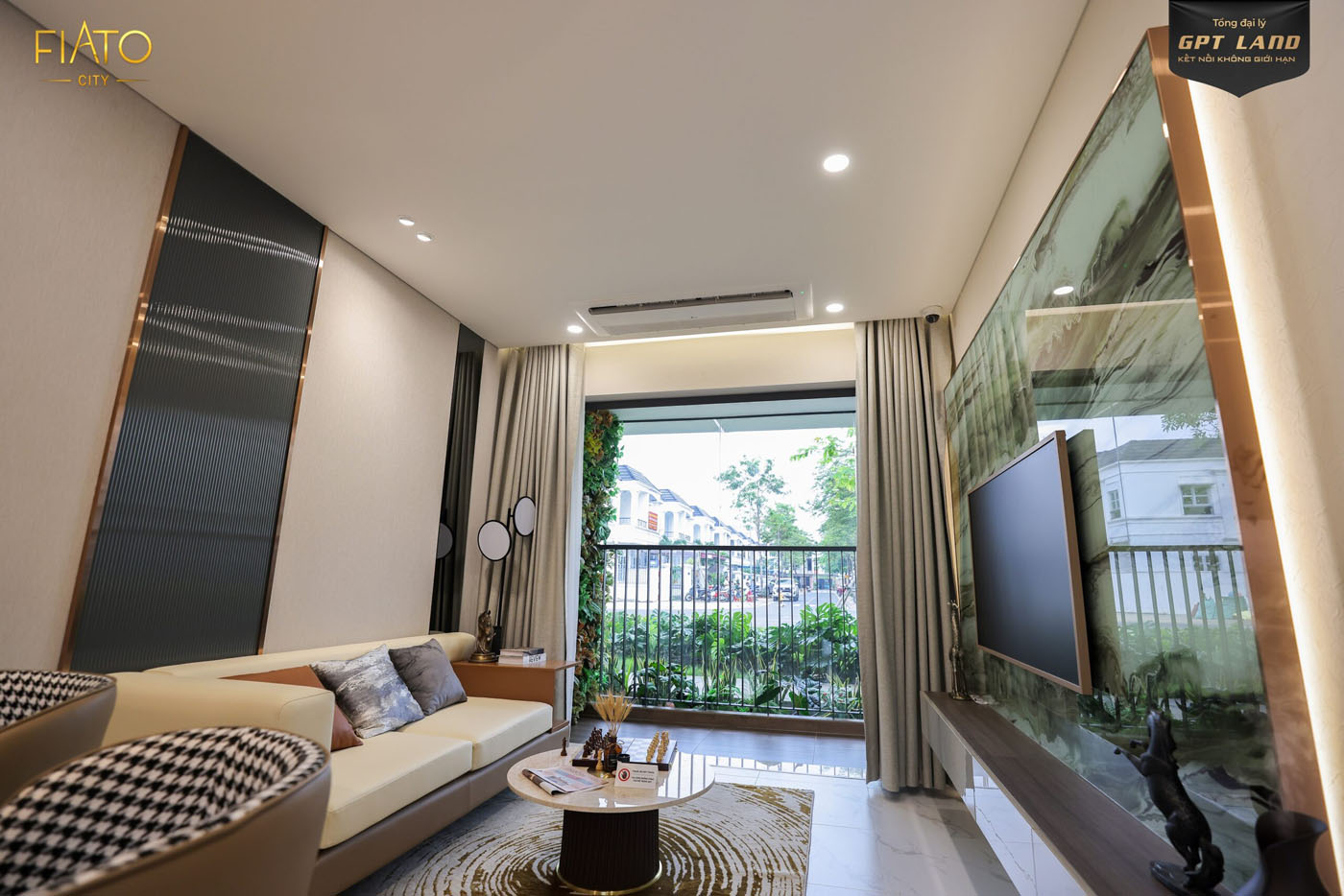 Nhà mẫu căn 1PN Fiato Airport City