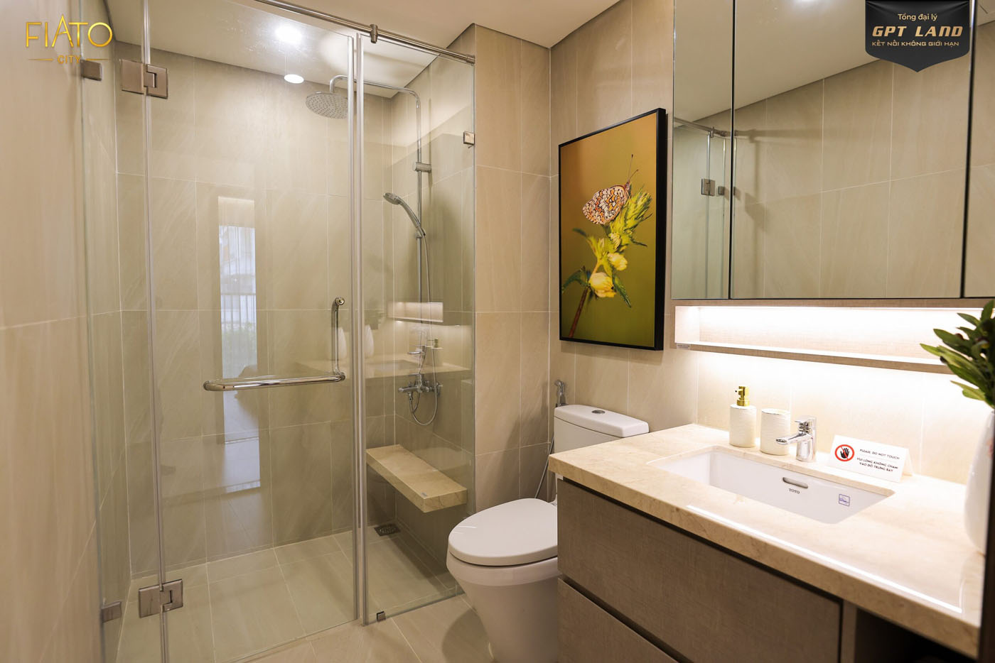 Nhà mẫu căn 2PN Fiato Airport City