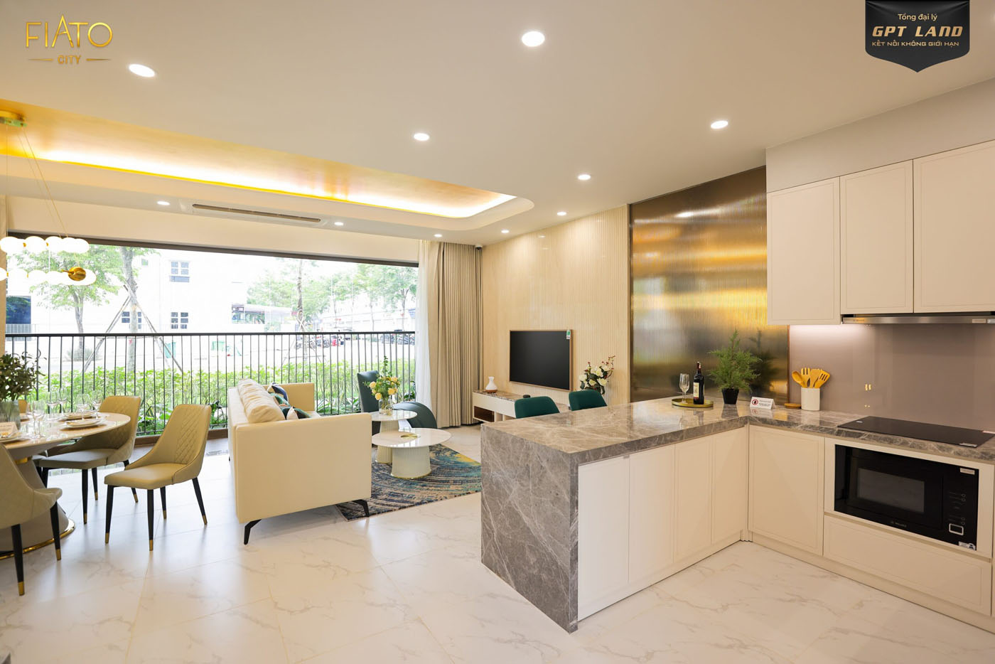 Nhà mẫu căn 3PN Fiato Airport City