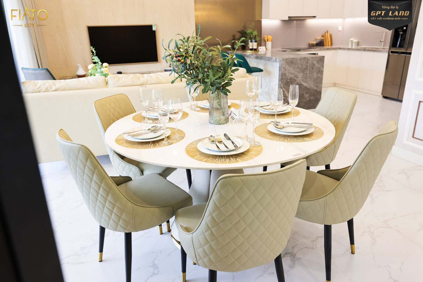 Nhà mẫu căn 3PN Fiato Airport City