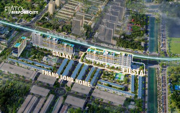 Mặt bằng tổng thể dự án Fiato Airport City được quy hoạch như thế nào?